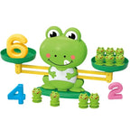 Frog balance — a maths scale that checks the answer