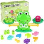 Frog balance — a maths scale that checks the answer