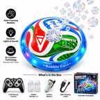 Bubble car — hovers, spins and blows bubbles