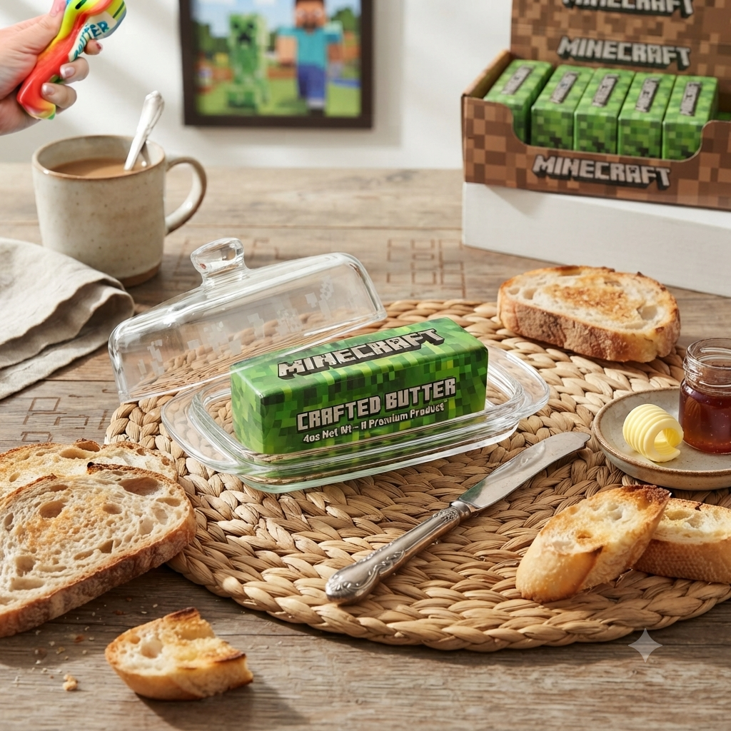 Butter squishy — a stick of butter that takes a fist