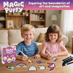 Magic Puffy — colour it, wet it, watch it rise