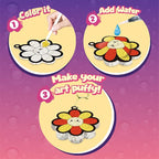 Magic Puffy — colour it, wet it, watch it rise