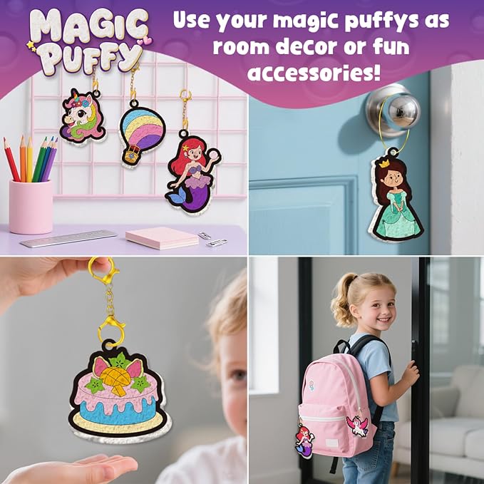 Magic Puffy — colour it, wet it, watch it rise