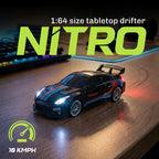 RC drift car — 1:64 alloy body