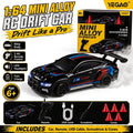 RC drift car — 1:64 alloy body